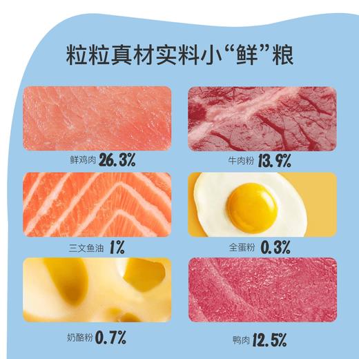 网易严选 全价冻干双拼猫粮成幼猫高含肉量无谷猫主粮1.8KG/袋 商品图3
