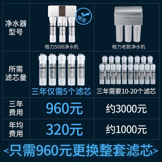 格力（GREE） 格力净水器 家用直饮厨房自来水过滤器净水机 WTE-PC16-5088 商品图1