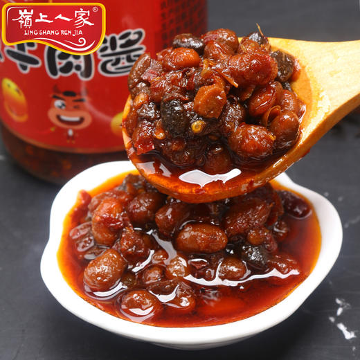 【宜昌助农馆】岭上人家  豆豉牛肉酱  240g/瓶 商品图1