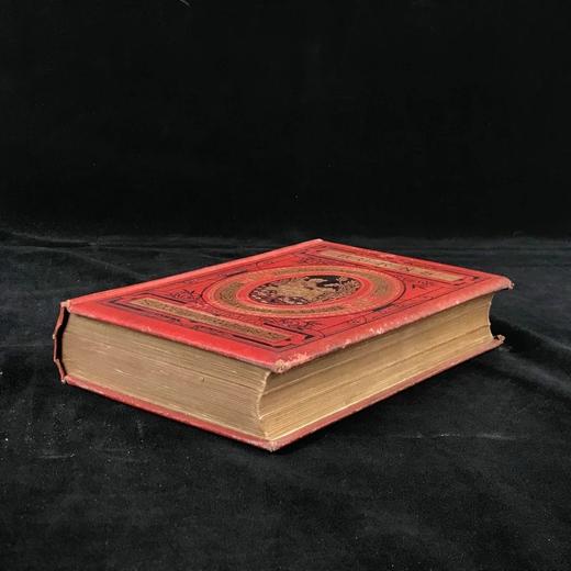 约19世纪后期 彭斯诗集 约4幅版画插图 漆布精装32开 商品图1