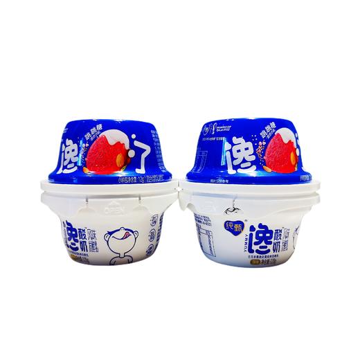 蒙牛纯甄馋酸奶混合优脆乳扁桃仁风味发酵乳120g 商品图0