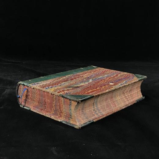 1869年 英语诗歌的一千零一颗宝石 3幅插图 真皮精装36开 商品图1