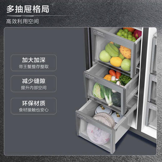 海尔（Haier）冰箱 BCD-625WLHSS19SEU1 商品图5