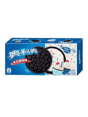 奥利奥生日蛋糕味夹心饼干194g