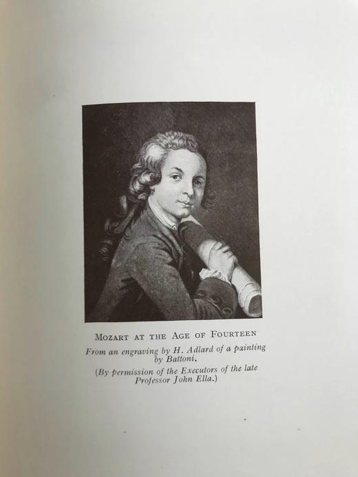 1928年 莫扎特书信集 16幅插图 漆布精装大32开 商品图13