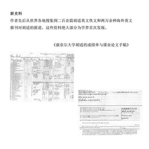胡适考论   席云舒 著 商品图4