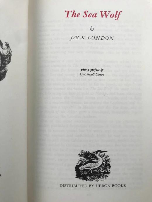 杰克·伦敦《海狼》 配插图 苍鹭出版社（HeronBooks）复古仿皮精装本 商品图3