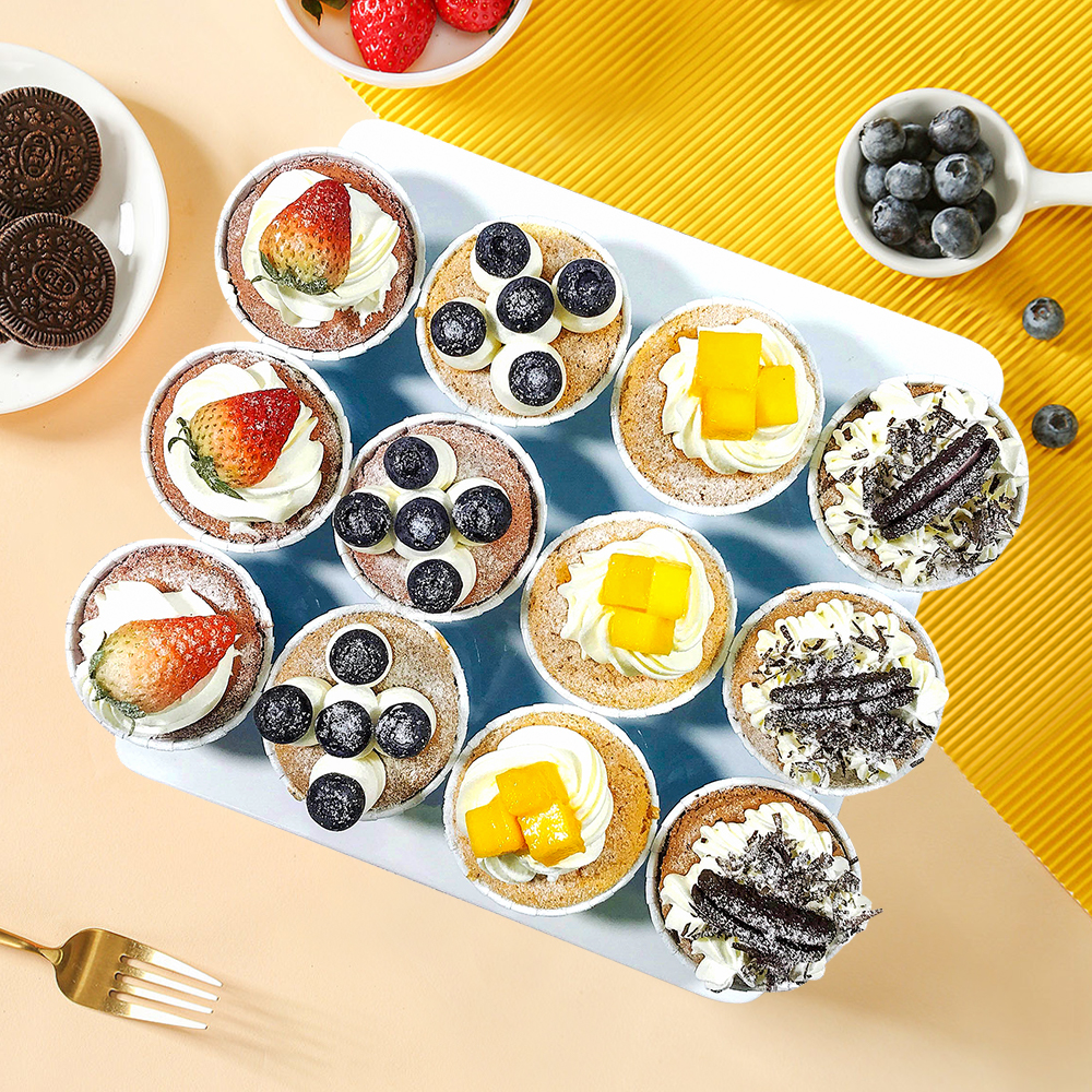 12杯【聚会必点】【Cup cake纸杯蛋糕】下午茶必备纸杯蛋糕