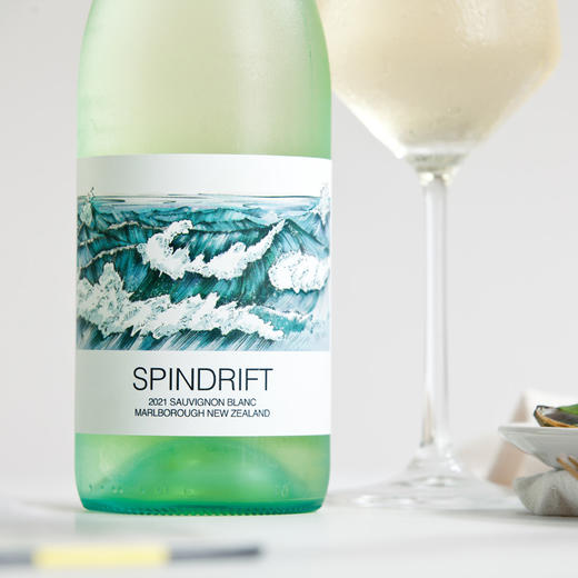 新西兰蔚蓝之海马尔堡长相思干白葡萄酒Spindrift 商品图1