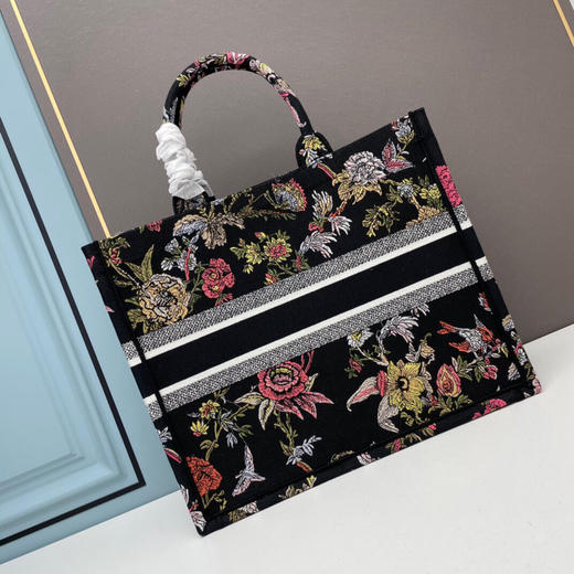 秋冬特惠💰720 迪奥刺绣大号购物袋 Di0r Book Tote 商品图1