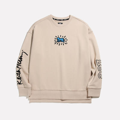 Lee女装秋长袖圆领刺绣卫衣短字母外套潮LWT0012903RV00FK11000/97W000 商品图3