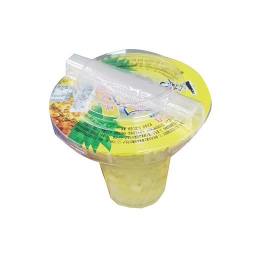喜之郎苹果/菠萝味钻石杯果冻218g 商品图0