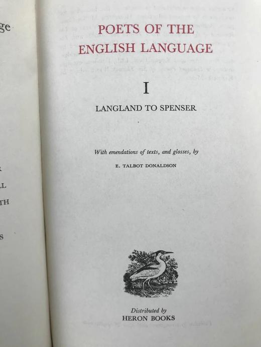 英诗金库（全5卷） 苍鹭出版社（HeronBooks）复古仿皮精装本 商品图2