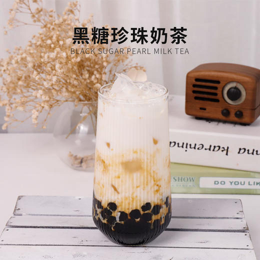 黑糖珍珠0.8大小  1kg/包  黑珍珠粉圆 商品图2