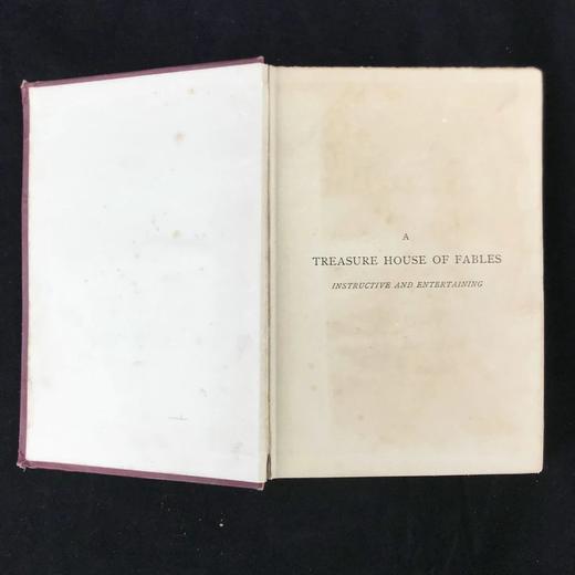 约20世纪早期 寓言故事集 格兰维尔23幅经典插图 漆布精装大32开 商品图2