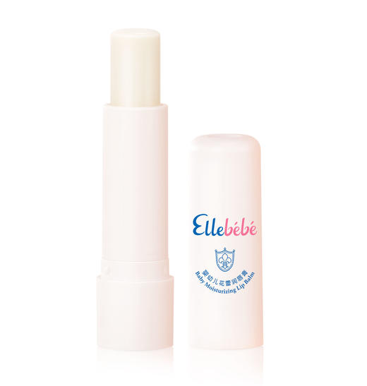 【Ellebebe嗳乐蓓贝】婴儿花蕾润唇膏（香草香型） 商品图0