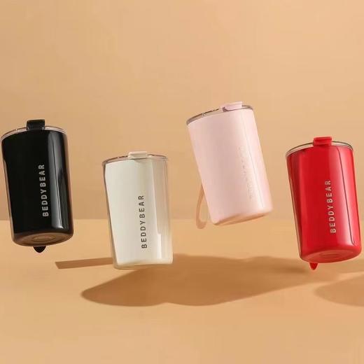 杯具熊咖啡随手杯吸管保温杯BJX-20 商品图7