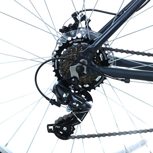 UPLAND（阿普兰）BURGESS铝合金21速机械碟刹700C成人城市自行车700C*19建议身高170-185cm 商品图5