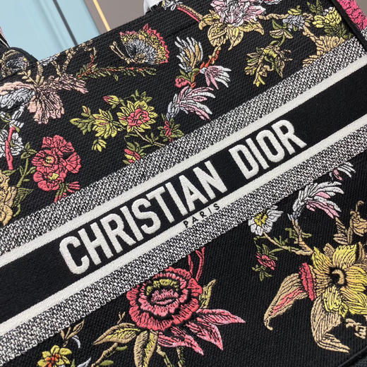 秋冬特惠💰720 迪奥刺绣大号购物袋 Di0r Book Tote 商品图4