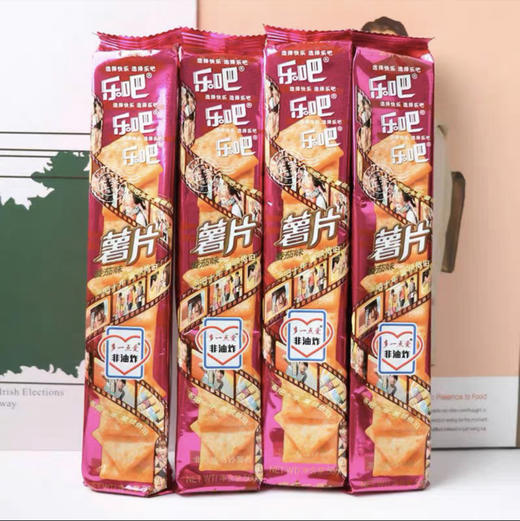 B204 乐吧薯片番茄味办公休闲零食 商品图0