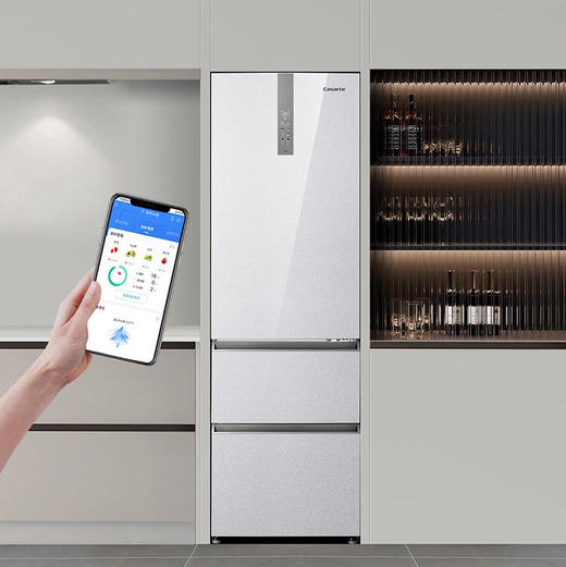 卡萨帝（Casarte）冰箱 BCD-380WLCI374T1U1 冰瓷基岩灰 商品图12