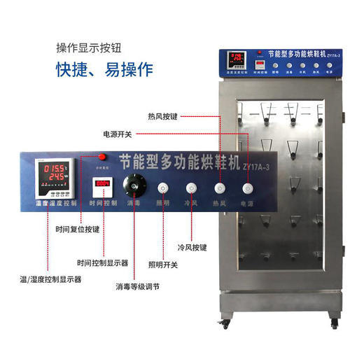 17A多功能烘鞋机10双 22双 商品图1
