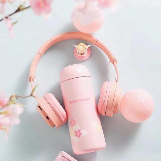 杯具熊成人保温杯350毫升 樱花物语 BJX-10 商品图3