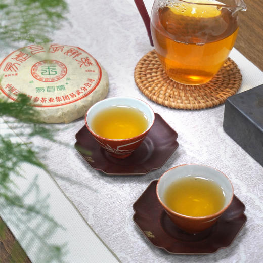 2021年昌泰易昌号小饼普洱茶生茶饼 经典易武高品质好原料 花香好口感 一片100克单片标价 商品图10