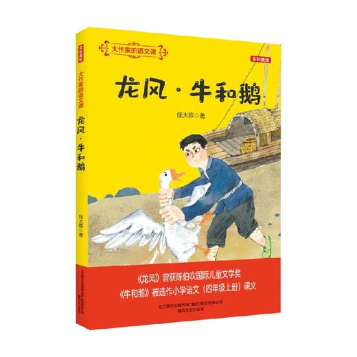 大作家的语文课 龙风牛和鹅 全彩美绘 7-10岁 任大霖 著 儿童文学 商品图0