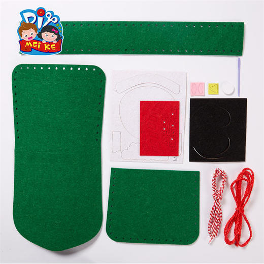 2022圣诞节小礼物冰雪背包手工diy幼儿园装饰圣诞树创意制作材料儿童 商品图4