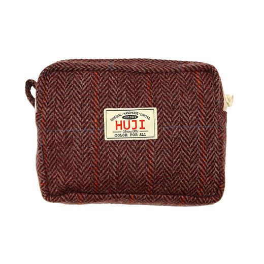 HUJI祤集Motley收纳包插画经典人字纹 商品图1