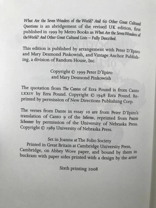 世界七大奇迹（2008） 配插图 精装大32开带书匣 商品图4