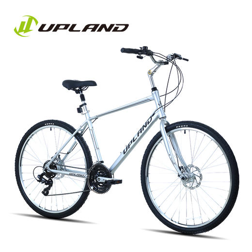UPLAND（阿普兰）BURGESS铝合金21速机械碟刹700C成人城市自行车700C*19建议身高170-185cm 商品图2