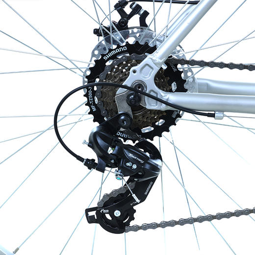 UPLAND（阿普兰）BURGESS铝合金21速机械碟刹700C成人城市自行车700C*19建议身高170-185cm 商品图7