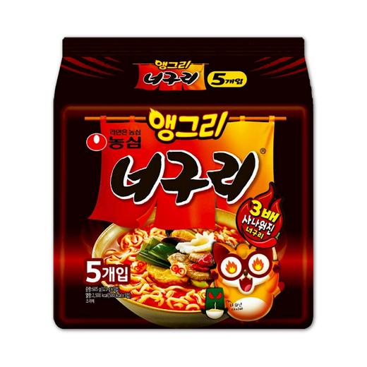 【5连包】农心 小浣熊超辣味121g*5 商品图0