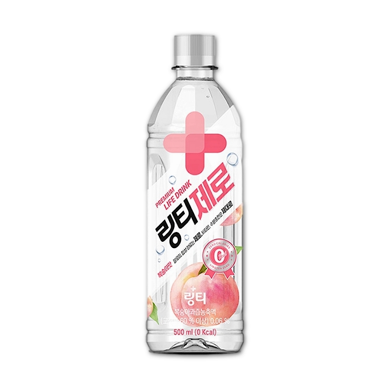 링티제로복숭아맛500ml