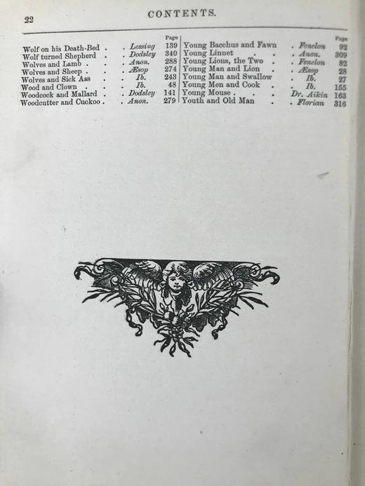 约20世纪早期 寓言故事集 格兰维尔23幅经典插图 漆布精装大32开 商品图5