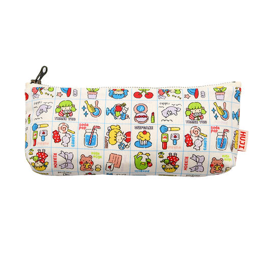 HUJI祤集笔袋插画动物单词 商品图3