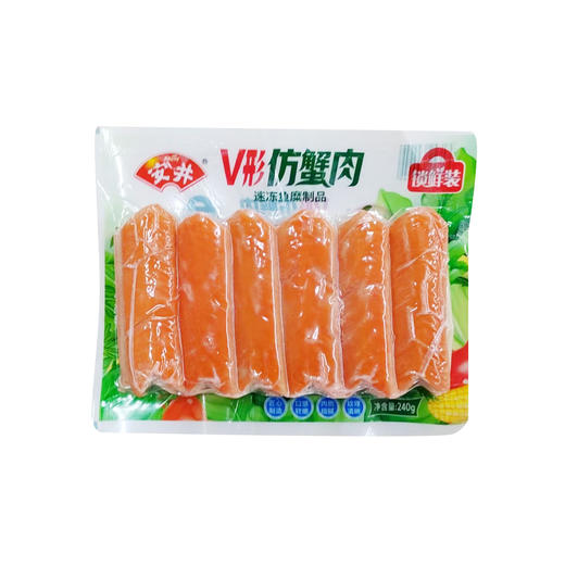 安井V形仿蟹肉240g 商品图0