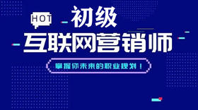 初级互联网营销师