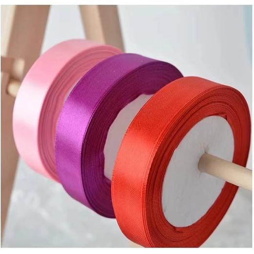 【资材】2.5CM绸带/8分绸带/一小卷25码/一条5小卷/此为一小卷价格 商品图4