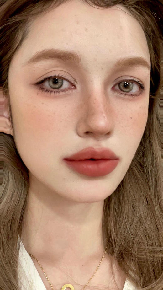 【日抛】薄荷叶Papadox | 中直径14.2 , 着色13.7| 【一盒10片，多盒购买更划算，选款色板在详情页内】， 棕绿色 混血美瞳，基弧8.5 商品图4