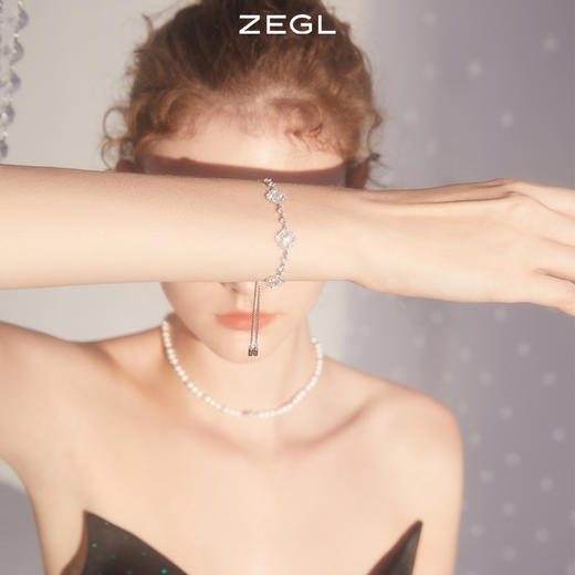 ZEGL设计师幸运四叶草手链女生2022年新款闺蜜手饰生日礼物送女友 商品图5