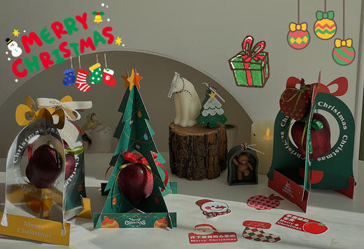 送平安 圣诞苹果礼盒 商品图0