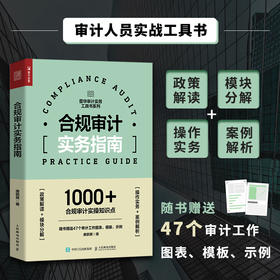合规审计实务指南 合规审计工具书财务会计内部审计企业合规风险舞弊反垄断