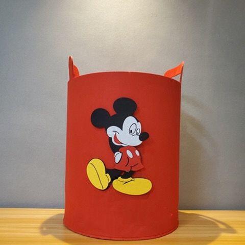 布艺脏衣篮篓 家用折叠脏衣服收纳筐 儿童玩具收纳桶 可爱卡通特大号hsn04 商品图3