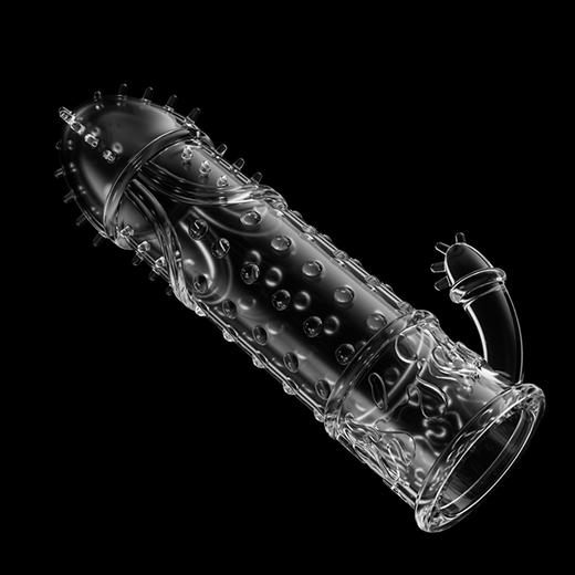 谜姬 国潮四神兽狼牙套延长套阳具套龟头套加长套加粗大物理延长阴茎套男用锁精延时环夫妻房事情趣道具长款成人性用品 商品图9