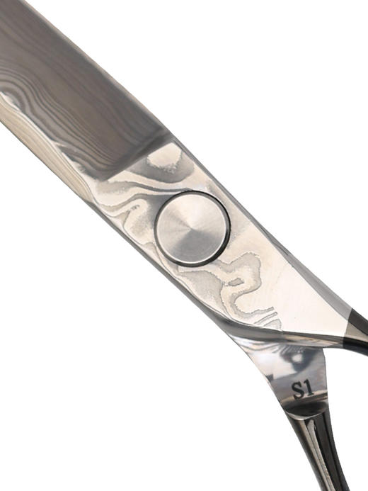 HIGHTOUCH天脉剪刀S1 大马士革 6寸综合剪理发美发剪刀适用于抽剪/推剪等各种剪裁/剪切柔和轻松自如 商品图2