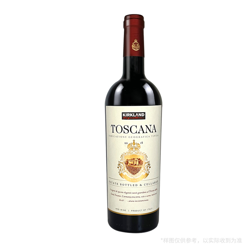 科克兰 梅洛桑娇维赛红葡萄酒 750毫升 KS SUPER TOSCANA 750ML