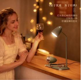 韩国现代多功能二合一 复古台灯音箱-YH-F168